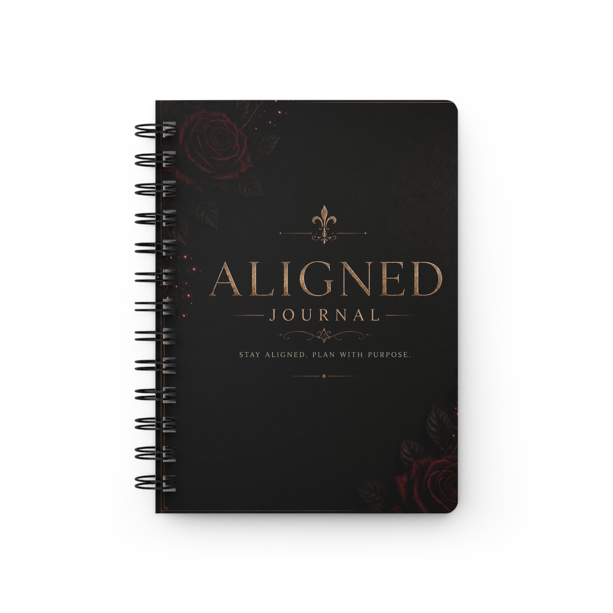 Aligned Journal | Luxury Self Reflection Journal |Aesthetic Goal & Mindset Notebook