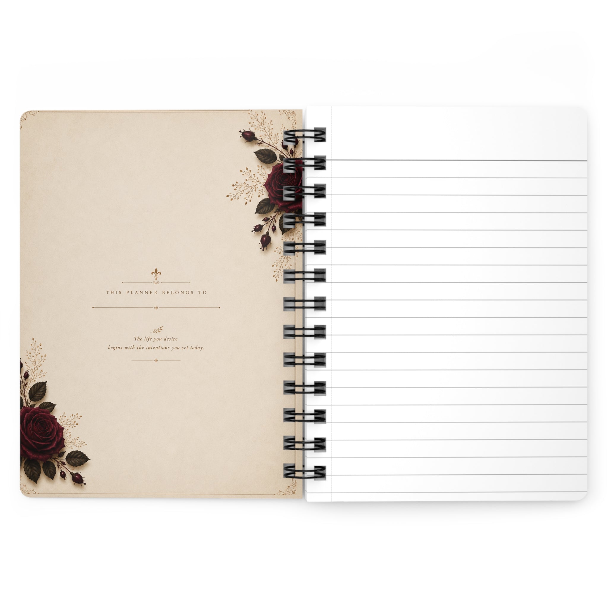 Aligned Journal | Luxury Self Reflection Journal |Aesthetic Goal & Mindset Notebook